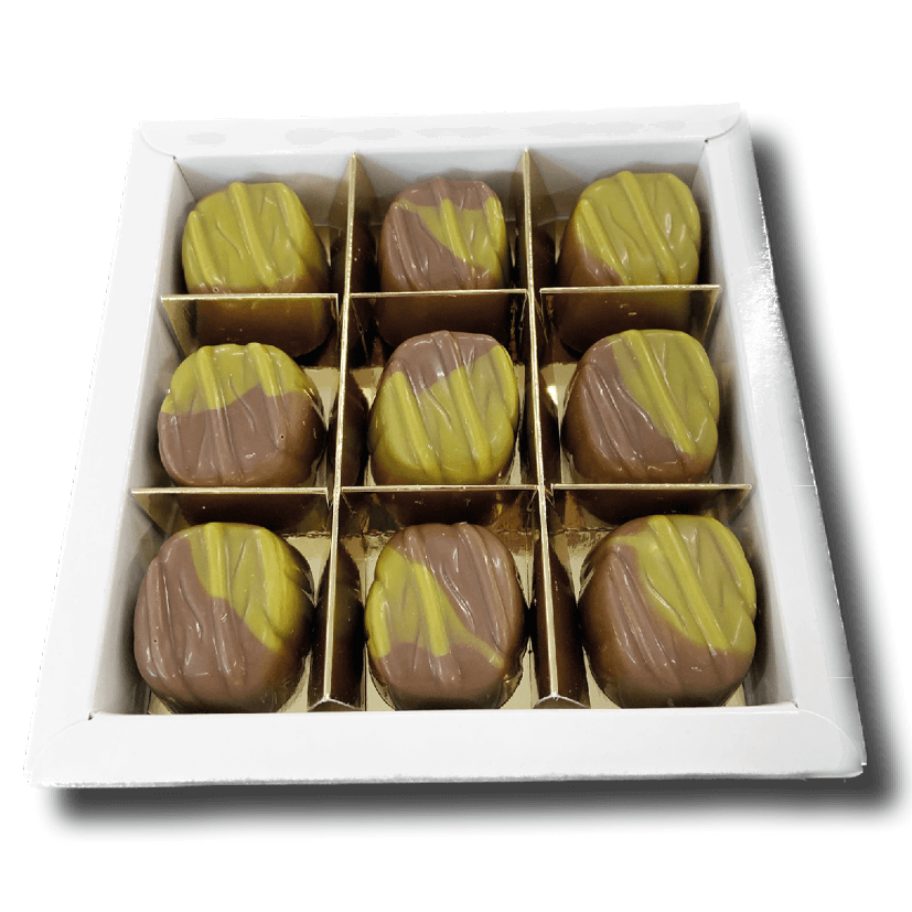 9 DUBAI bonbons in geschenkdoos - inclusief banderol